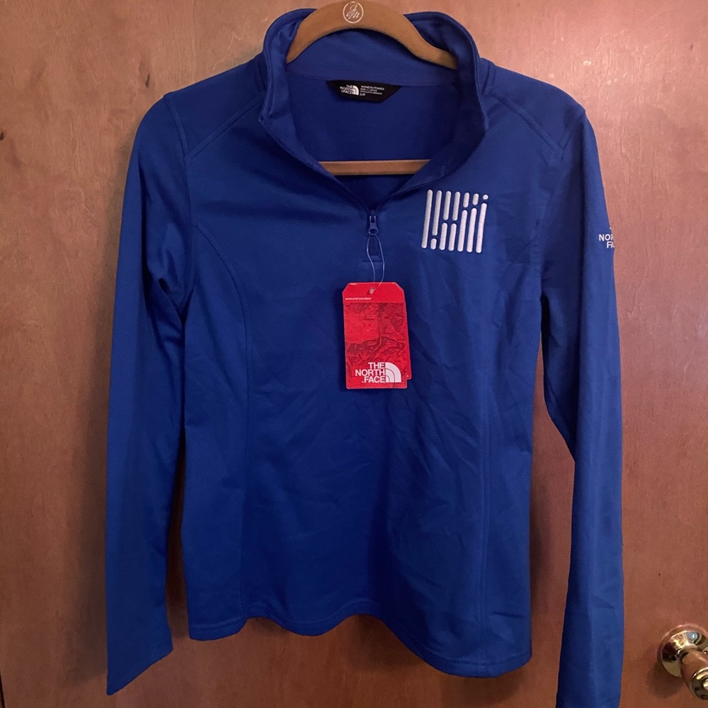 North Face zip fleece slim fit S NEW